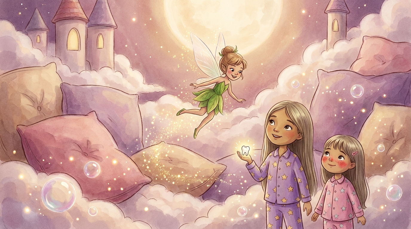 Naomi, o Dentinho de Pipoca e a Visita da Sininho